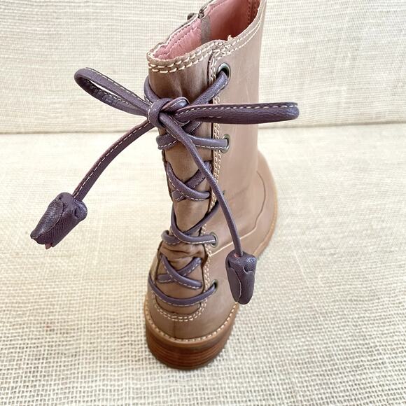 Anthropologie, Miss Albright Boots, Boho Nubuck Leather, Zip Up, Ladies 8 - Picture 2 of 10